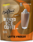 DaVinci Gourmet Latte Freeze Blended Iced Coffee Mix 3 Pound Pack of 1