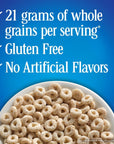 Cheerios Frosted Cheerios Heart Healthy Cereal, Gluten Free Cereal With Whole Grain Oats, 13.5 OZ Large Size