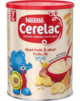 Nestle Cerelac Infant Cereal with Milk & Wheat mixed fruit, 35.27 Ounce