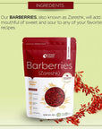 USimplySeason Barberry Zereshk 8 Oz  Whole Dried Berries