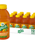 V8 Splash Tropical Blend Flavored Juice Beverage 16 fl oz Bottle 12 Pack