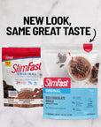 SlimFast Meal Replacement Powder Original Rich Chocolate Royale Shake Mix 10g of Protein 52 Servings Packaging May Vary