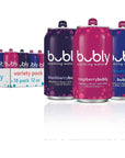 bubly Sparkling Water, Triple Berry Variety Pack - 12oz Cans (18 Pack)