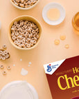 Cheerios Honey Nut Cheerios Heart Healthy Breakfast Cereal, Gluten Free Cereal With Whole Grain Oats, Large Size, 15.4 oz