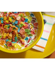 Post Fruity PEBBLES Breakfast Cereal, Portable Individual Cereal Cups To Go, Gluten Free Cereal, 2.0-Ounce (Pack of 12) (PP-GRCE33476)