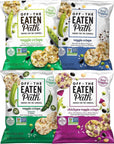 Off The Eaten Path 4 Flavor Sampler Veggie Crisps Variety Pack Gluten Free and made with real veggies, Pepper, 1.25 Ounce (Pack of 16)