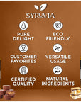 Syruvia Coffee Syrup Variety Pack  Peanut Butter Cup  Smores GlutenFree Kosher 254 fl oz Bottles  Enhance Your Coffee Experience with Premium Flavoring Syrups