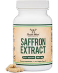 Saffron Supplement for Focus - Saffron Extract 88.5mg Vegan Capsules (210 Count) Minor Appetite Suppressant for Healthy Weight Management (Supports Eye, Retina, and Lens Health) by Double Wood