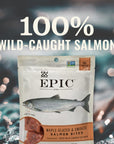 EPIC Salmon Bites Wild Caught 8 ct 25 oz Pouches