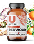 UMZU Redwood - Supports Nitric Oxide & Healthy Blood Flow - Blend of Vitamins & Herbal Extracts - Supplement with Vitamin C, Garlic & Horse Chestnut - for Well-Being - 30 Day Supply - 180 Capsules