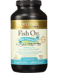 Spectrum Essentials Softgels, Fish Oil with Vitamin D, 1000 mg, 250 Count