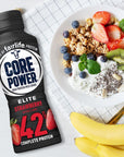 Core Power Elite Failrlife High Protein Shakes Strawberry 6 Pack 42 Grams 14 Oz in The Award Box Packaging