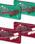 Andes Mints Peppermint Crunch Thins and Creme de Menthe Thins Variety 4 Pack