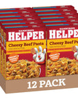 Hamburger Helper Cheesy Beef Pasta 52 Ounces 12 per Case