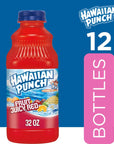 Hawaiian Punch Fruit Juicy Red Fruit Juice Drink 32 Fl Oz Bottle Pack Of 12 Caffeinefree Carbonationfree Glutenfree Excellent Source Of Vitamin C Less Than 100 Calories