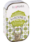 La Megara Gourmet Mediterranean Sardines In Olive Oil Metallic Can 44 oz Full of Flavor Wild Caught Healthy Snack Keto  Paleo Friendly