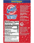 Sunkist Soda Strawberry Singles To Go Drink Mix 053 OZ 6 CT Pack of 4