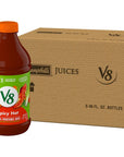 V8 Spicy Hot 100 Vegetable Juice 46 fl oz Bottle 6 Pack