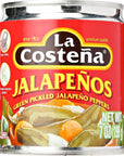 La Costeña Whole Jalapeño Peppers 7 Oz