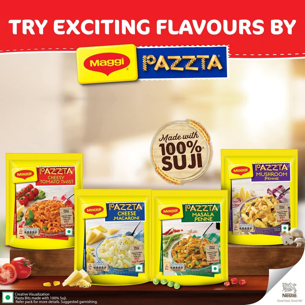 Maggi Nutri Licious Pazzta  Cheese Macaroni 70 g