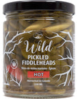 Wild Pickled Fiddleheads Hot  250ml  8oz