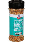 McCormick Sesame Ginger with Garlic and Himalayan Pink Salt All Purpose Seasoning, 5.01 oz