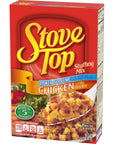 Stove Top Low Sodium Stuffing Mix for Chicken with 25 Less Sodium 6 oz Box