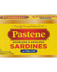 Pastene Boneless Skinless Sardines 437 Ounce Pack of 12