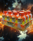 Global Brands ENERGY 2000 Energy Shot  Orange Flavor  2 oz  48 Count  SugarFree Zero Calories  Zero Carbs  220 mg Caffeinated Energy Shot