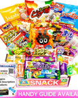 SHOGUN CANDY Japanese Snacks and Japanese Candy Popin Cookin Snack Boxes Kawaii Anime Hime Box Gluten  Peanuts Free 20 Ounce