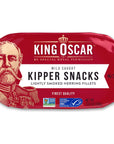 King Oscar Kipper Snacks Smoked Herring Fillets 354Ounce Cans Pack of 12