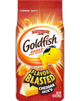 Goldfish Flavor Blasted Cheddar Jackd Crackers Snack Crackers 66 oz bag