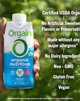 Orgain Organic Nutritional Vegan Protein Shake Vanilla Bean  16g Plant Based Protein Meal Replacement 21 Vitamins  Minerals Fruits  Vegetables Gluten Free NonGMO 11 Fl Oz Pack of 12