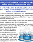 Kidney Shield 120 Caps Kidney Supplement to Support Normal Kidney Function and Support Kidney Health for Kidney Cleanse Omega 3