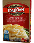 Idahoan Au Gratin and Scalloped Homestyle Casserole Potatoes Made with GlutenFree 100Percent Real Idaho Potatoes Combo Pack of 6 Boxes 5 Servings Each