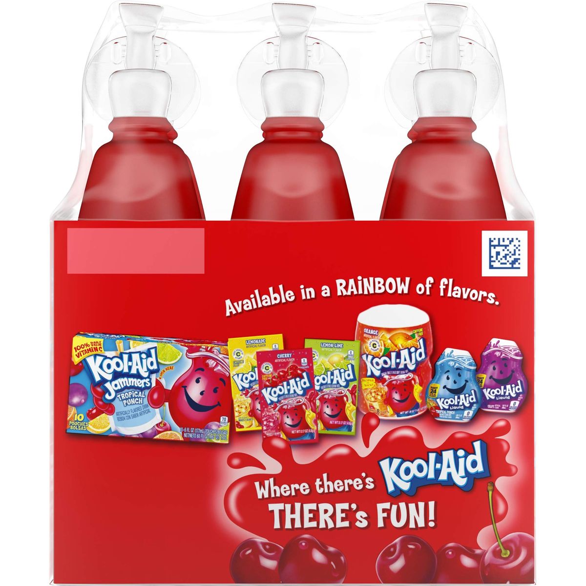 KoolAid Bursts Cherry Flavored Juice Drink 6 Bottles