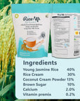 VeganPro Organic Rice Milk Powder  Instant Drink Superfoods  Vegan Powdered Milk Vitamin  Mineral Enriched From Raw Natural Ingredients Substitute Gluten Free LactoseFree Young Rice Milk