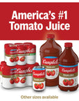 Campbells 100 Tomato Juice 115 fl oz Can 6 Pack