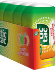 Tic Tac, Fruit Adventure Mints, 4 Count, On-The-Go Refreshment, Stocking Stuffer, 3.4 Oz Each