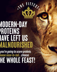 Whole Feast Carnivore Protein Powder/Buttery Vanilla - Nose-to-Tail Organ Blend (Liver, Colostrum, Whole Bone, Heart) “Strength Makes All Other Values Possible” | The Fittest