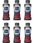 Fairlife Core Power Protein Shake Natural Flavor Ready to Drink Protein Shake The best Strawberry Protein Shakes 14 fl oz  42gm Strawberry flavor Pack of 6 Bottles protein beverages fairlife protein strawberries