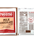 Crait Nestle Hot Chocolate PacketsMilk Chocolate Hot Cocoa Packets Individual Servings Easy to Make Hot Chocolate Pack of 10