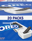 HandiSnacks OREO Cookie Sticks N Creme Dip Snack Packs 20 Snack Packs