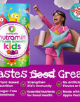 Nutracelle NUTRAMIN Sugar-Free, Allergen-Free & Vegan Gummy Multivitamins for Kids - Great Tasting Gummies Your Kids Will Love - 90 Count Bottle