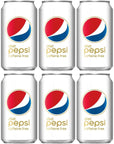 Pepsi 12oz cans pack of 6 with Bay Area Marketplace Napkins Caffeine Free Diet Pepsi