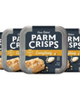 ParmCrisps - Everything Cheese Parm Crisps, Made Simply with 100% REAL Cheese | Healthy Keto Snacks, Low Carb, High Protein, Gluten Free, Oven Baked, Keto-Friendly | 3oz (Pack of 4)