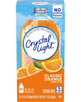 Crystal Light Classic Orange Drink Mix 10 OntheGo Packets