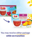 Dole Fruit Bowls Peaches in Strawberry Flavored Gel Snacks 43oz 24 Total Cups Gluten  Dairy Free Bulk Lunch Snacks for Kids  Adults