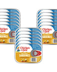 Chicken of the Sea Sardines in Mustard Sauce Wild Caught 375Ounce Cans Pack of 18 Packaging May Vary