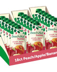 Beech-Nut Baby Food Pouches, Peach Apple Banana Fruit Puree, 3.5 oz (18 Pack)